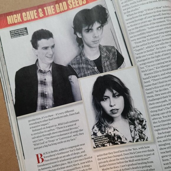 Nick Cave UNCUT mag - Picture 6 of 7